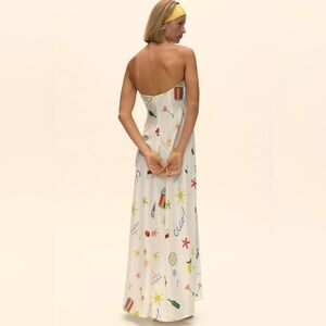 For Love & Lemons Carla Strapless Maxi Dress (MED) (SM)  Anthropologie SOLD OUT